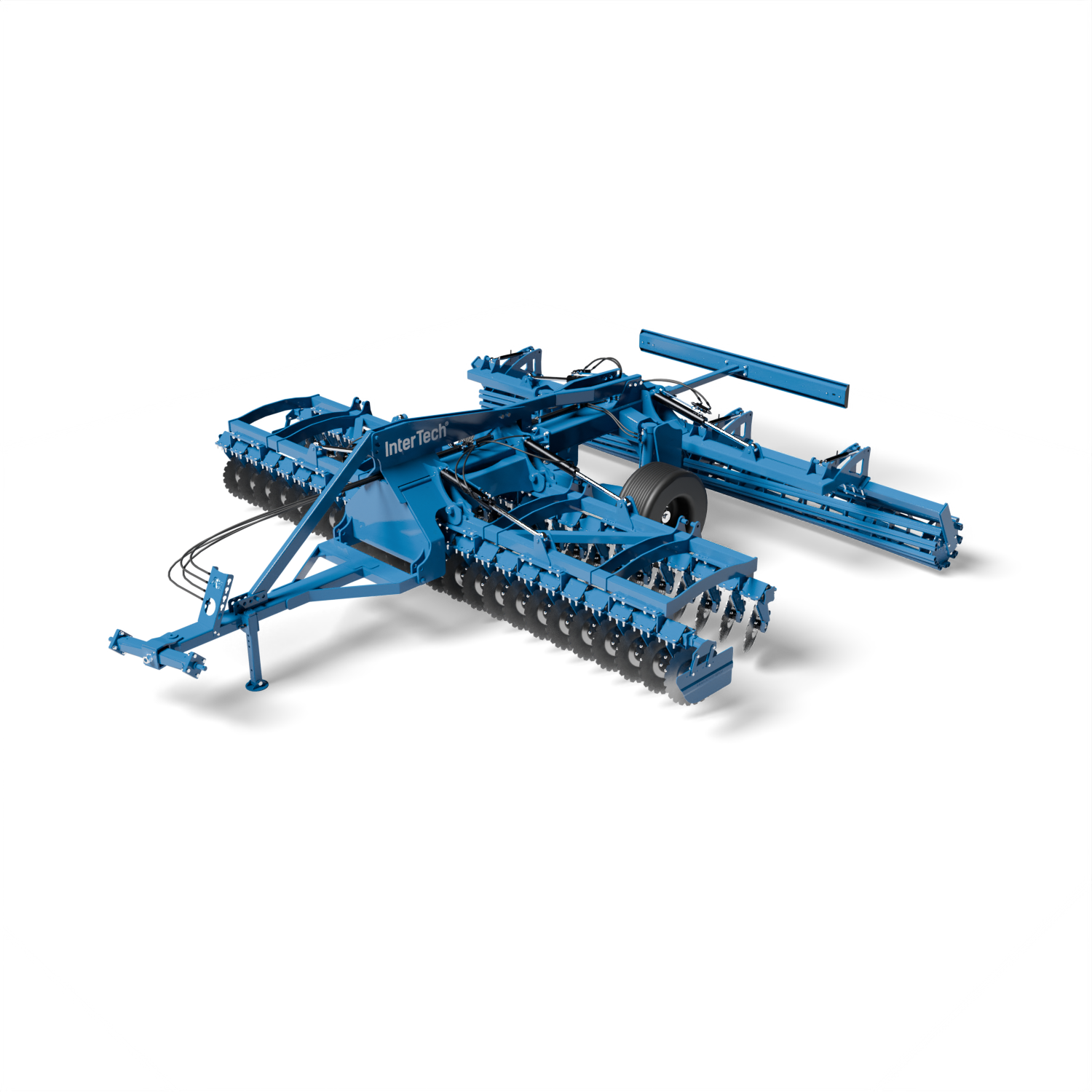 TRAILED HYDRAULIC HARROW