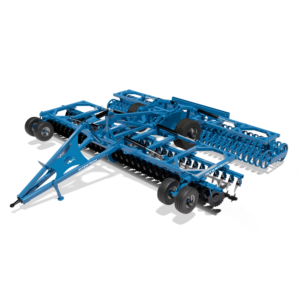 TRAILED HYDRAULIC HARROW IN HD VERSION