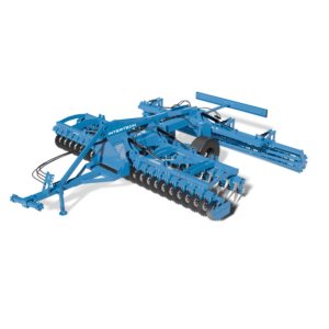 Hydraulic trailed disc harrow