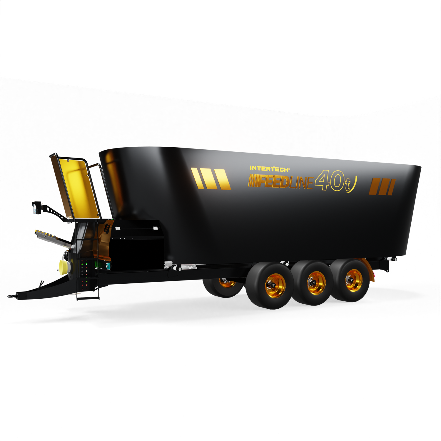 T Series three-auger feed mixer wagon